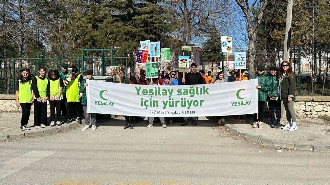 “Yeşilay Sağlık İçin Yürüyor” Etkinliğimiz